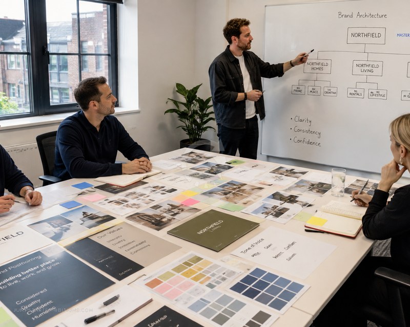 Brand strategy work in progress