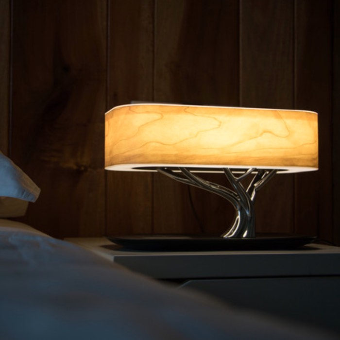 Illuminated onyx desk piece